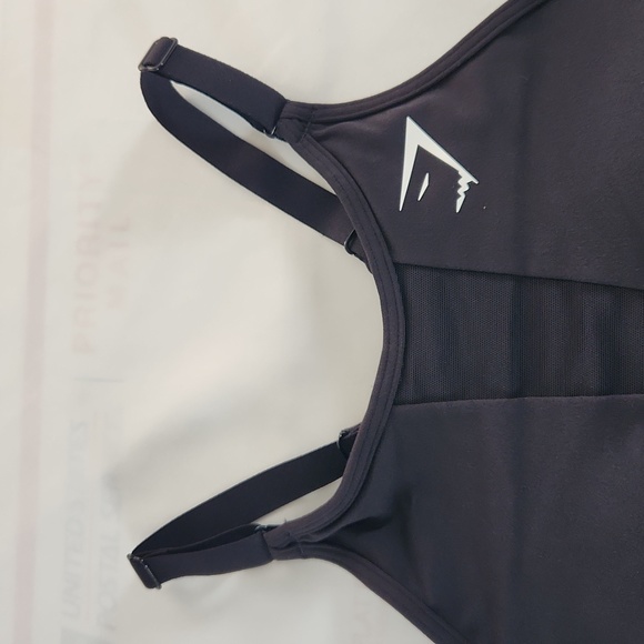 Gymshark XS women's black bralette sports bra - Picture 2 of 5